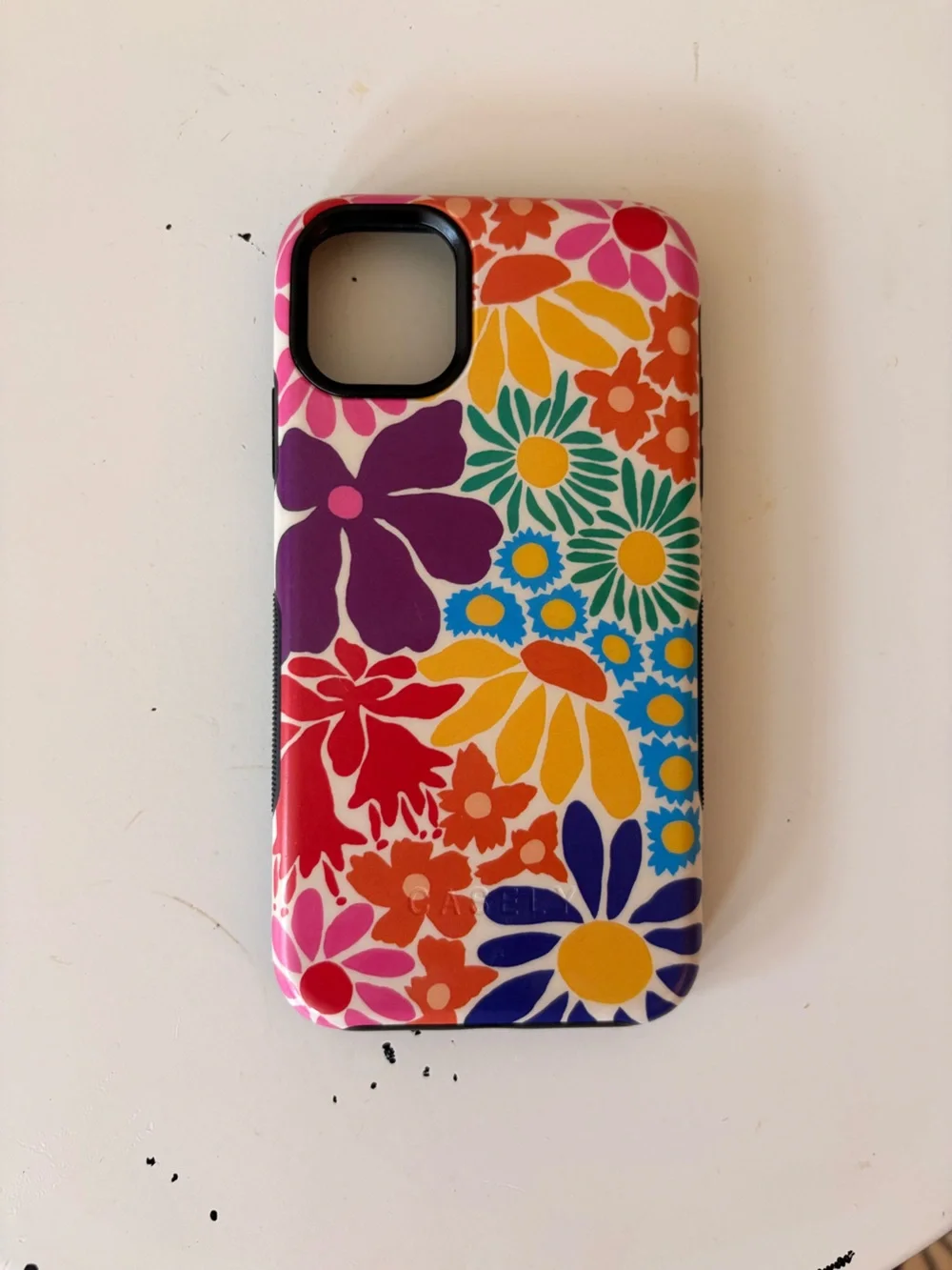 Casely Floral Multi-Color Protective Phone 11 Case